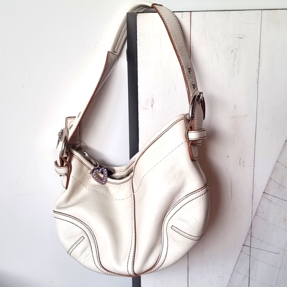 Genuine Coach leather shoulder bag - Picture 4 of 4